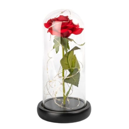 Rose of Love – LED-es örök rózsa – dekor lámpa díszdobozban 